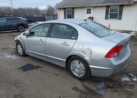 2007 Honda Civic Hybrid z USA, uszkodzony, nr VIN JHMFA36247S023344